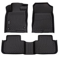 SEAMETAL 4Pcs Car Floor Mats Full Set Non-Slip Waterproof Foot Pad Front/Rear Wear-Resistant Auto Cargo Liner Carpet Universal